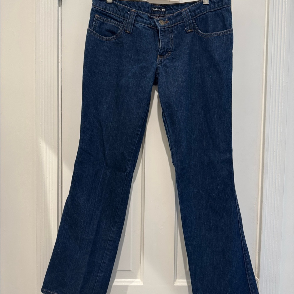 Frankie B. Low rise Boot cut jeans- Size 8 Y2K